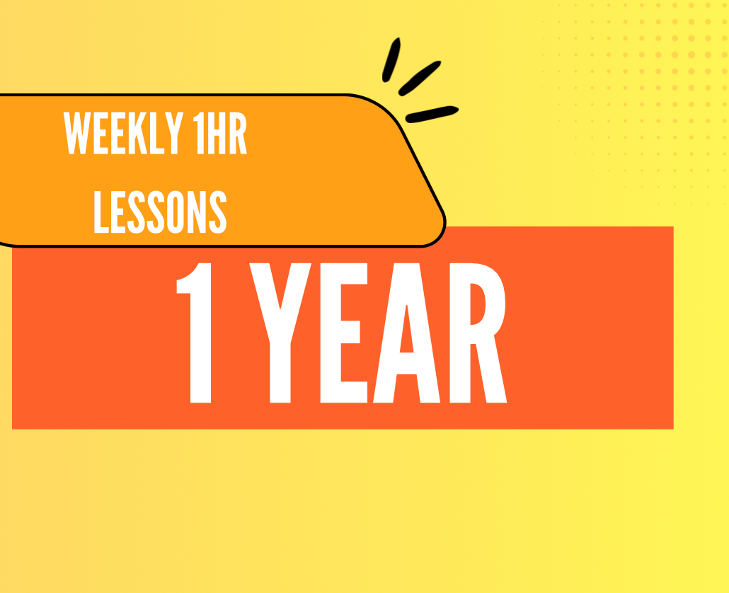Weekly Lessons- One Year